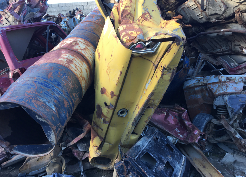 Illustration for article titled This Is The Southernmost Junkyard In The World